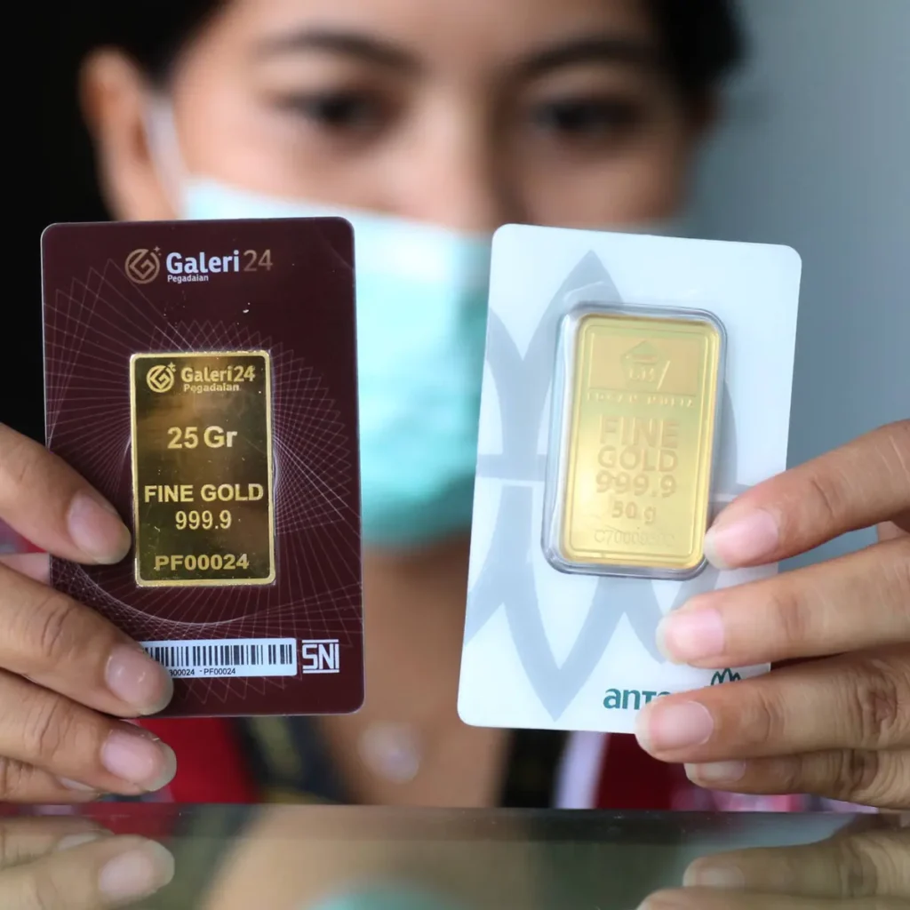 Harga Emas Antam dan UBS di Pegadaian per 12 Juli 2024