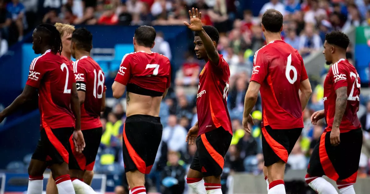 Hasil Pramusim Manchester United Gasak Rangers dengan Skor 2-0!