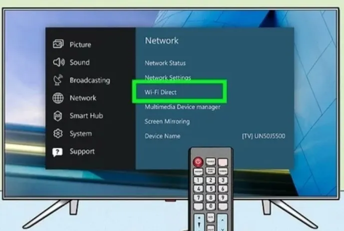 Cara Menghubungkan TV ke WiFi